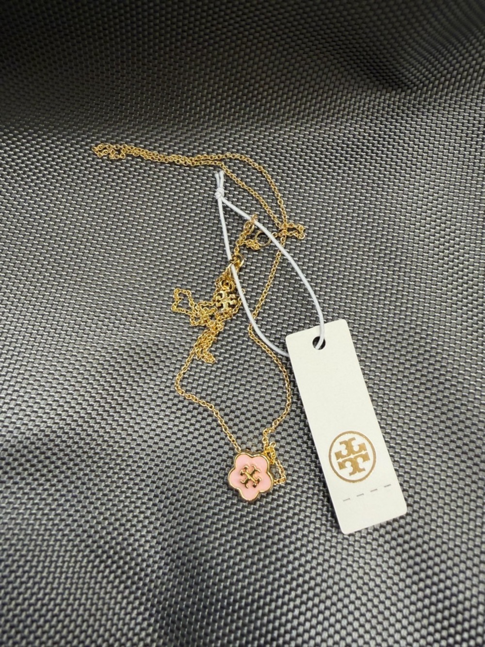 Tory Burch Pink Kira Necklace NWT
